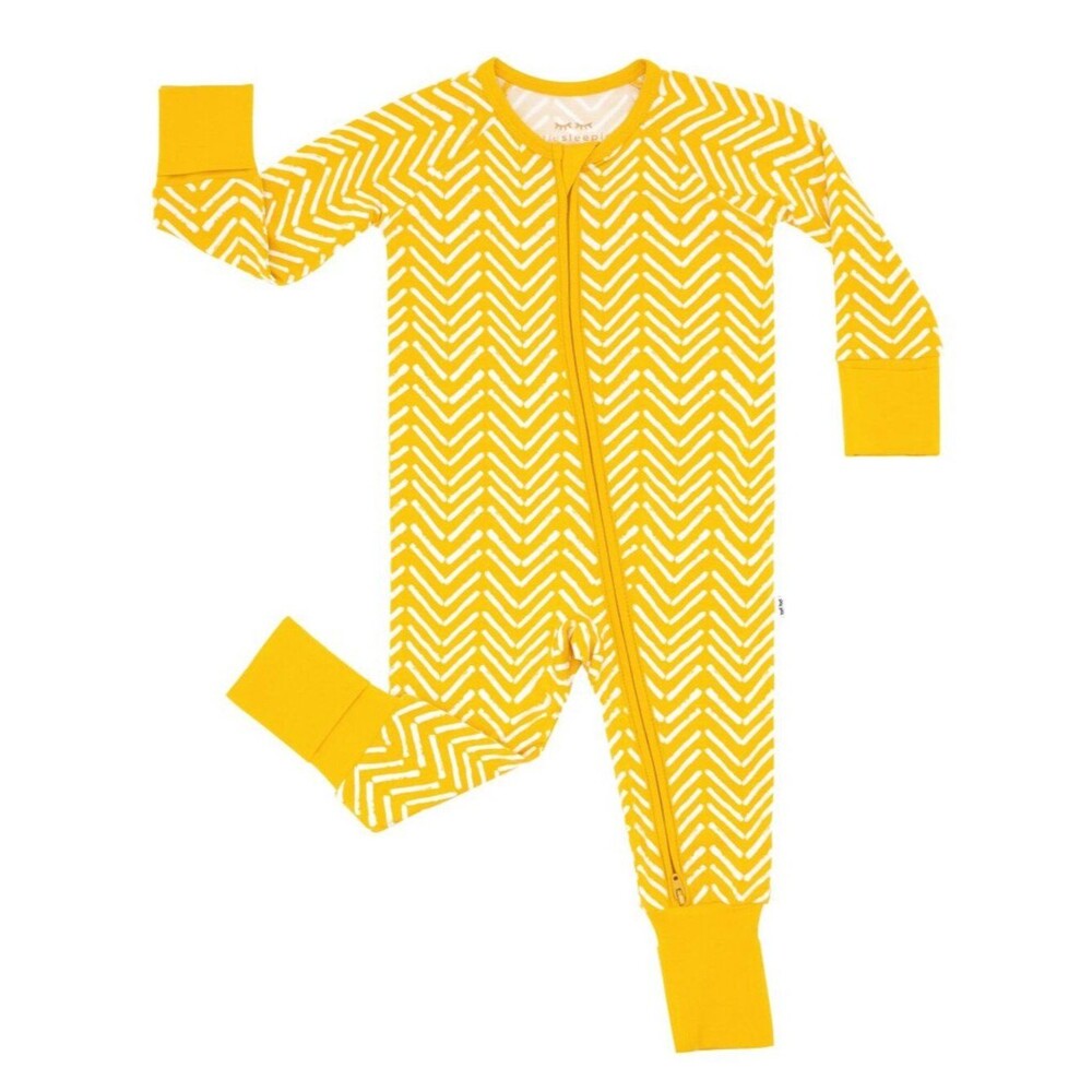 Little Sleepies Sunny Chevron Zippy 0-3 Months